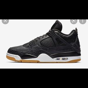 Jordan 4 Retro Laser Black